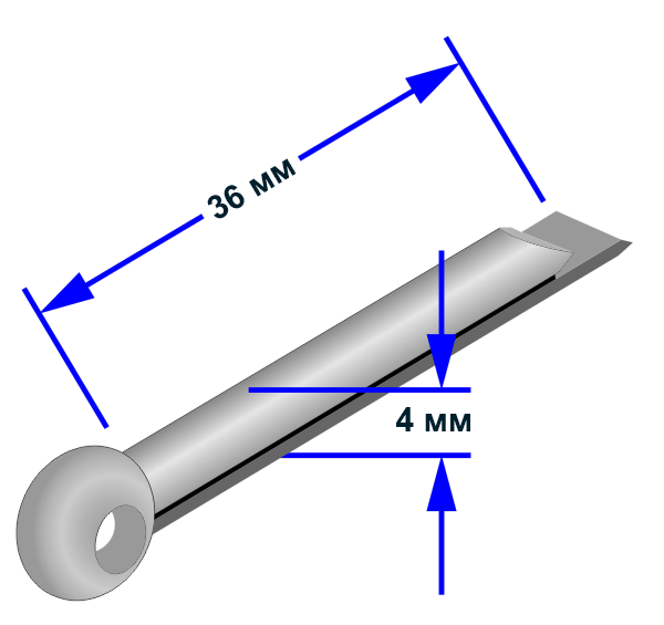 Шплинт D4 x 36 DIN 94