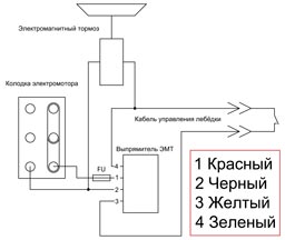 Схема подключения выпрямителя