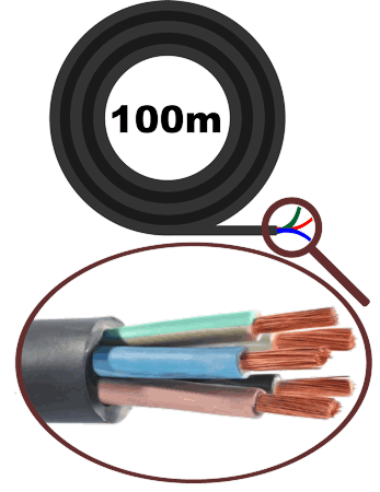 Кабель КГтп-ХЛ 5х1.5