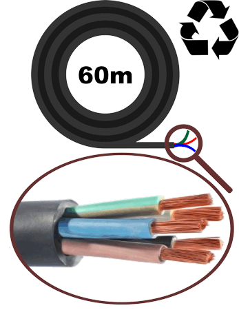 Кабель КГтп-ХЛ 5х1.5