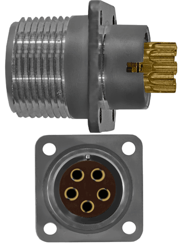 Розетка блочная 5x2.5