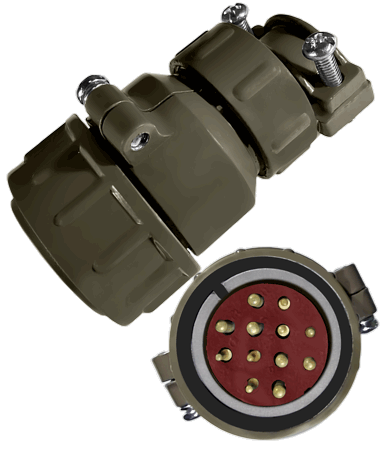 Вилка кабельная 6х2.5+6х1.5