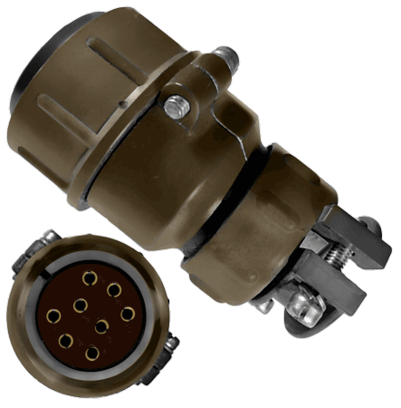 Розетка кабельная 8х2.5