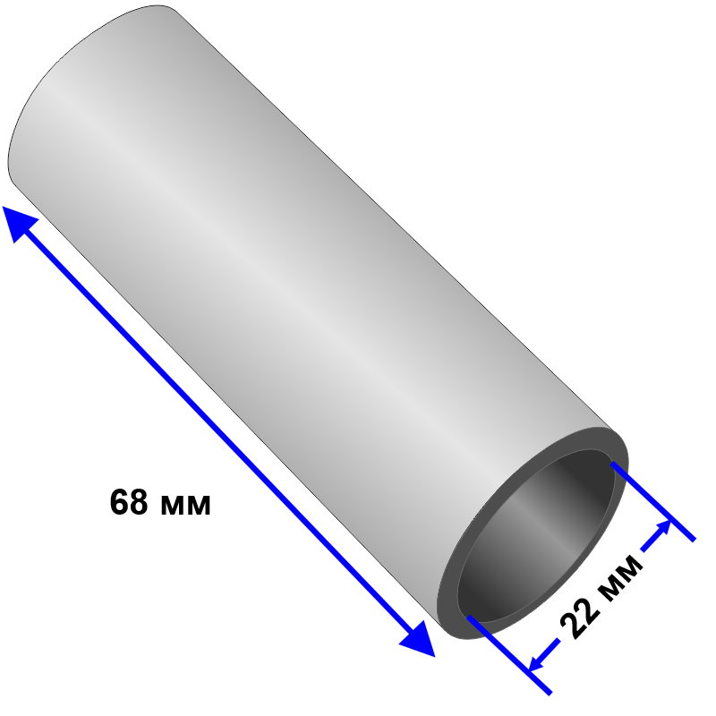 Трубка-компенсатор 68 мм