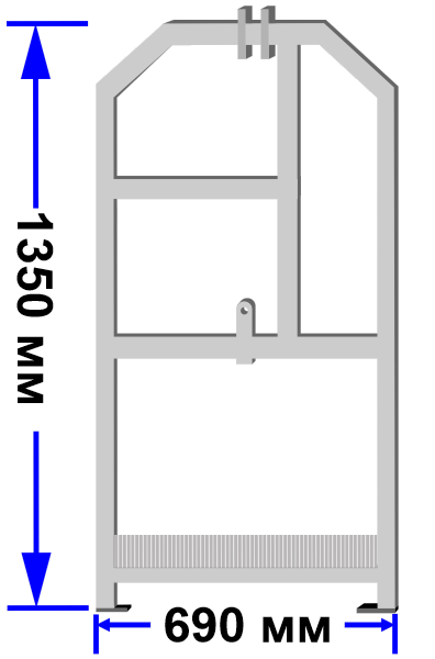 Боковая рама 690/40