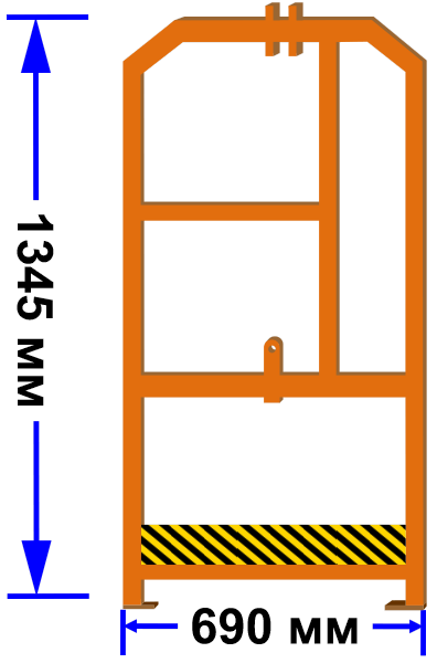 Боковая рама 690/40