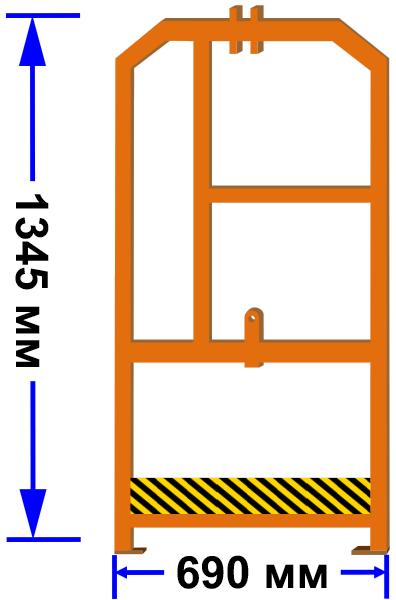 Боковая рама 690/12