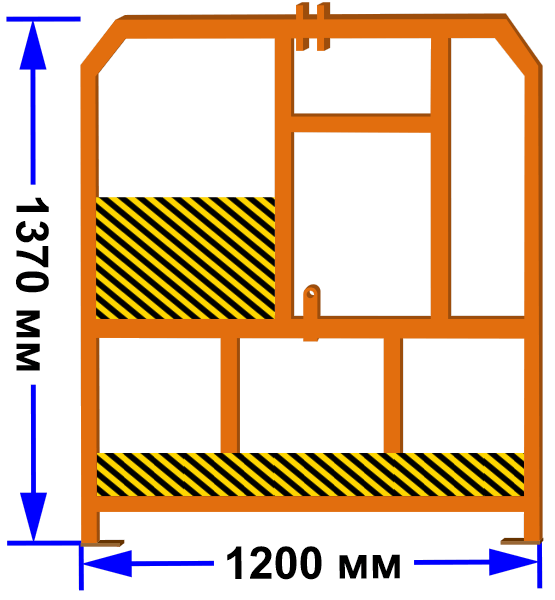 Боковая рама 1200/40