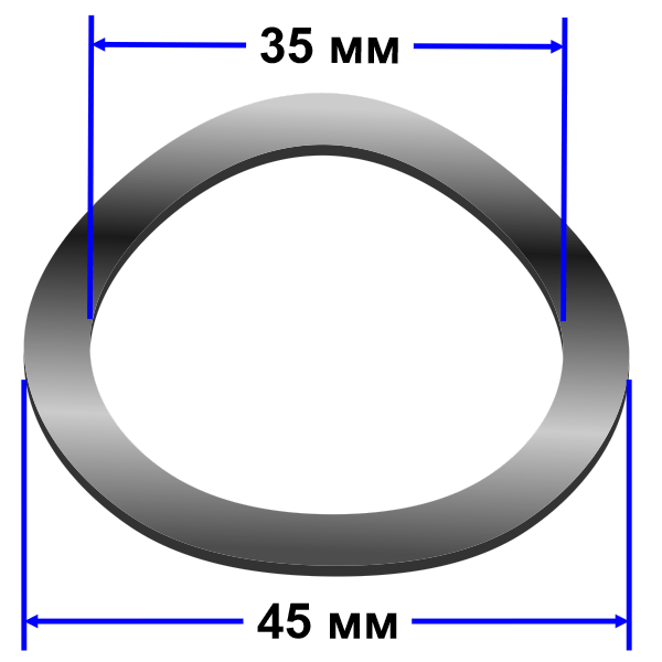 Шайба волнистая d35D45